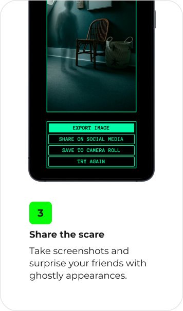 3. Share the scare
